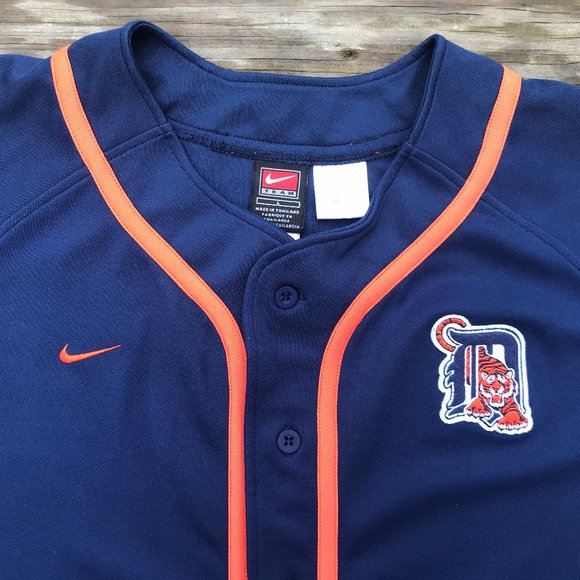 Nike Young Boys Short Sleeve Jersey Tee Shirt Blue - Picture 3 of 6